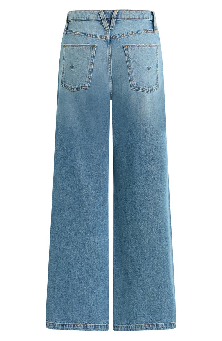 Hudson Jeans Jodie High Waist Super Wide Leg Jeans, Alternate, color, Aspen
