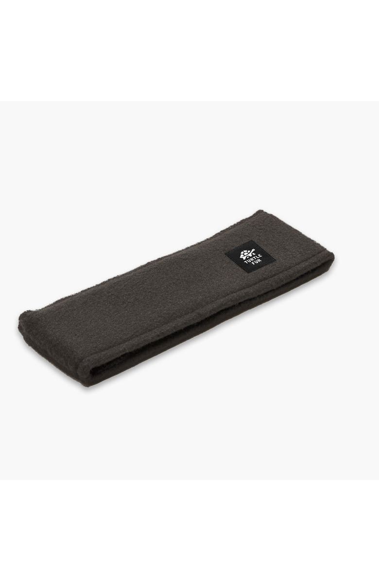 Turtle Fur Turtle Band Fleece Headband, Alternate, color, Carbon