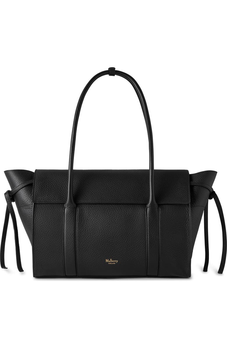 Mulberry Medium Soft Bayswater Grained Leather Satchel, Main, color,