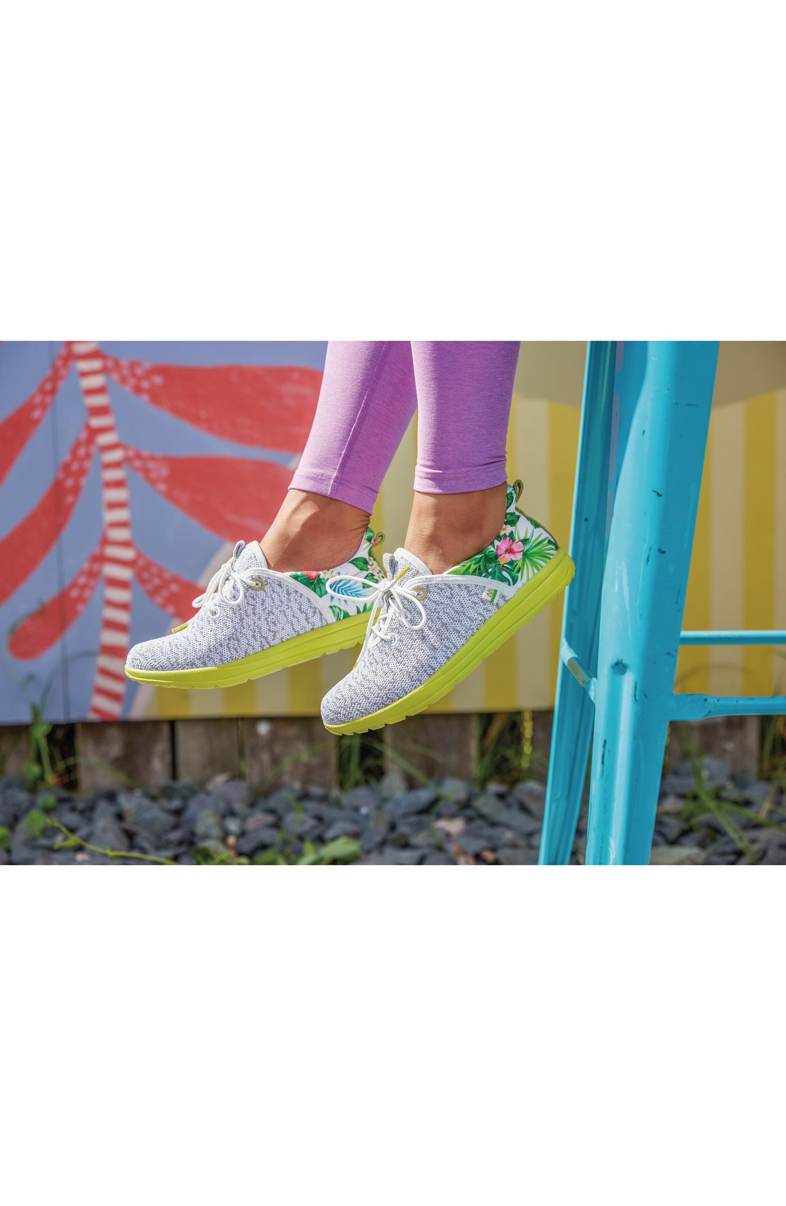 Minnetonka Eco Anew Knit Sneaker, Alternate, color, 