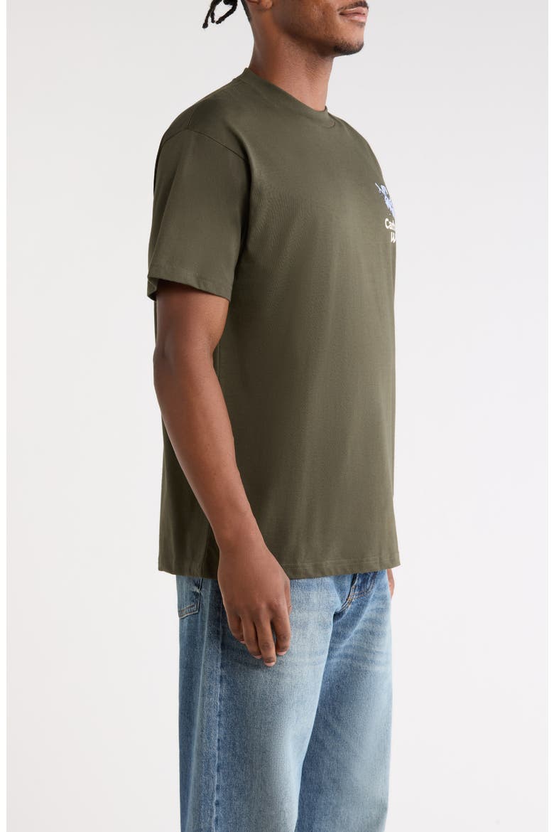 Grape Picker Organic Cotton Graphic T-Shirt, Alternate, color, CYPRESS