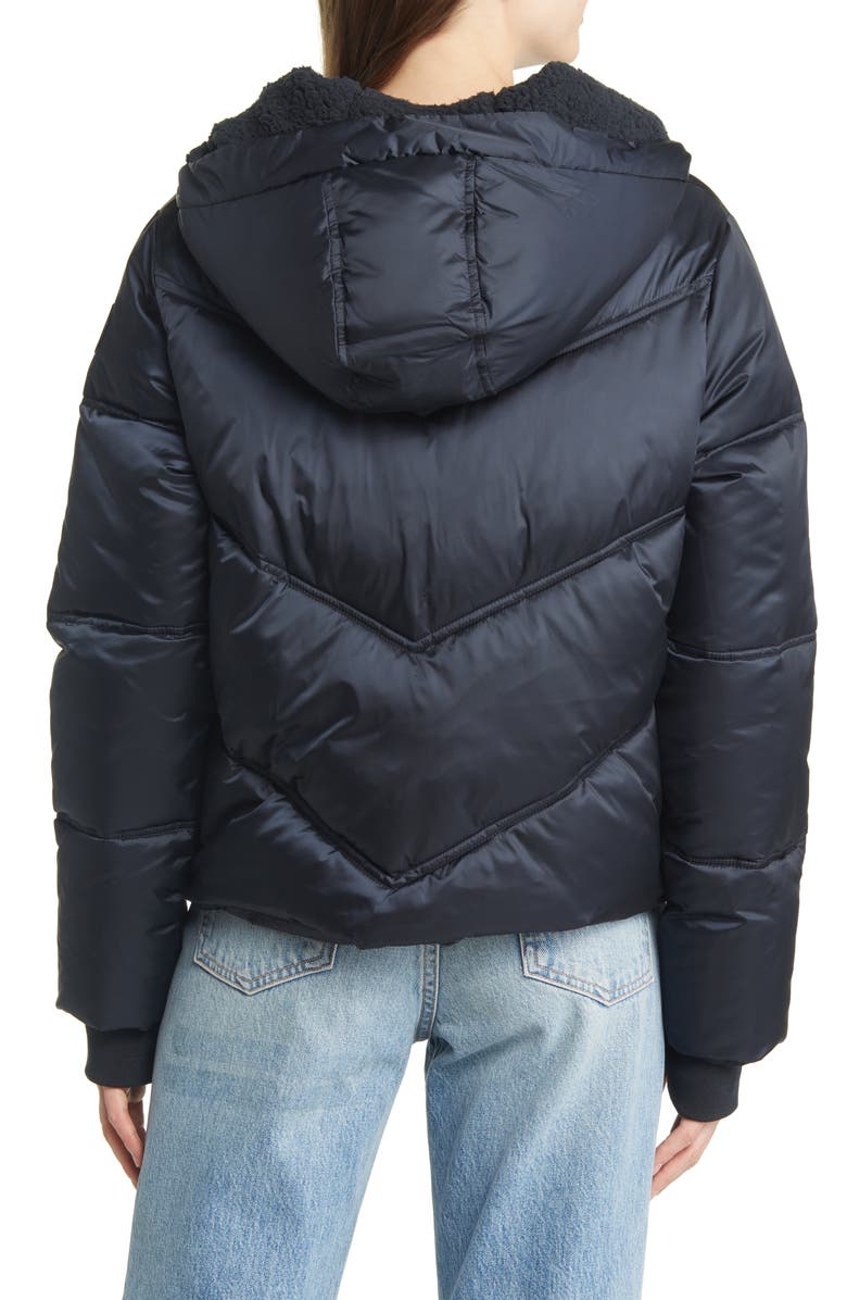 UGG<sup>®</sup> Ronney Water Resistant Crop Puffer Jacket, Alternate, color, 