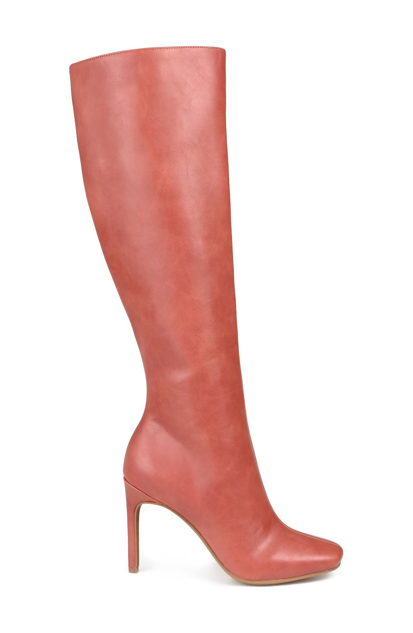 Glenda Tall Boot - Wide Calf, Alternate, color, CLAY