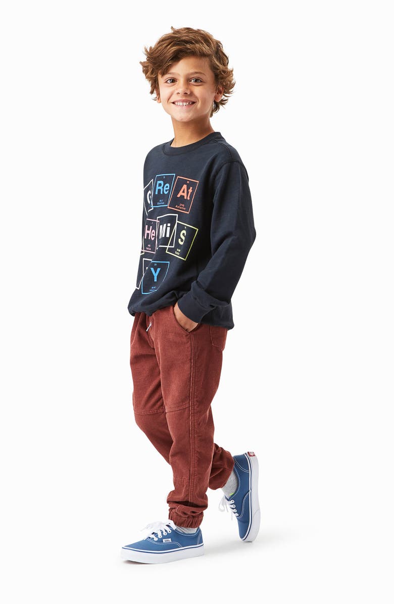 Peek Aren't You Curious Oliver Periodic Table Graphic Sweatshirt, Alternate, color,