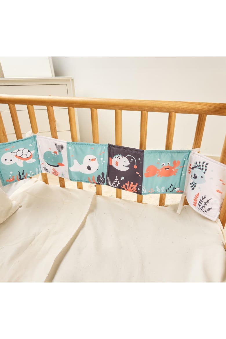 Sea Soft Crib Book, Alternate, color, Multi