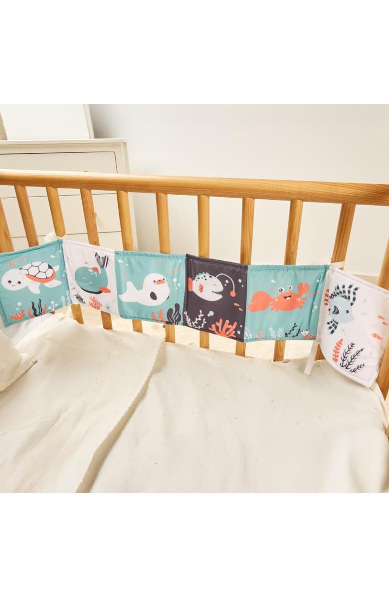 Miniland Sea Soft Crib Book, Alternate, color, Multi