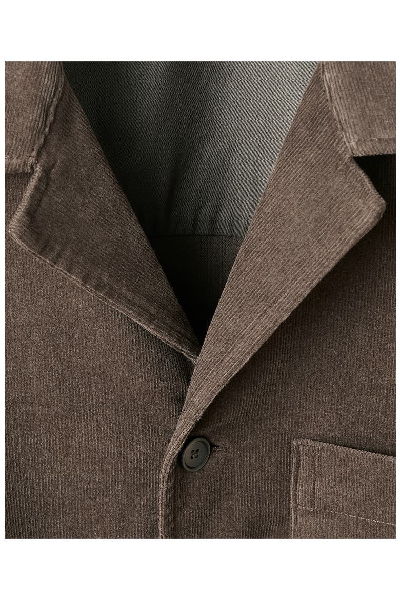 Regular Fit Corduroy Overshirt, Alternate, color, MINK GREY