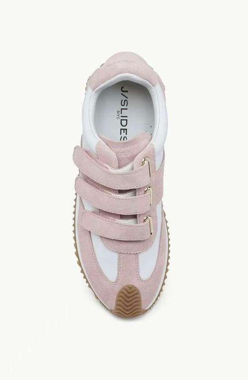 Jslides Footwear Lyla Sneaker In Pink/white