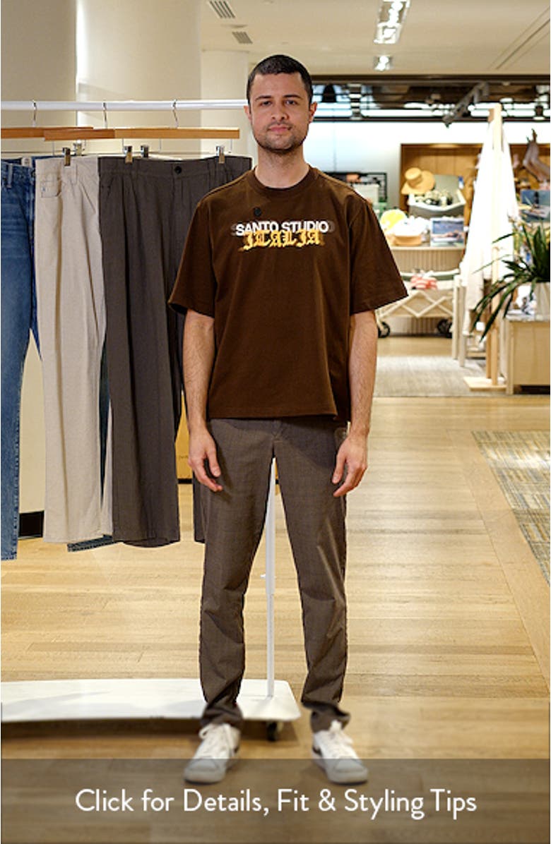 Italia Drappo Boxy Fit Cotton Graphic T-Shirt, sales video thumbnail