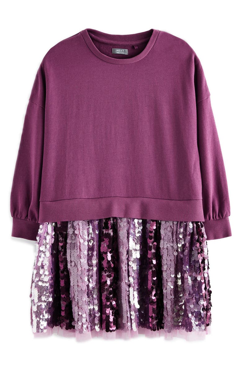 NEXT Kids Sweater Sweater Dress, Main, color, 