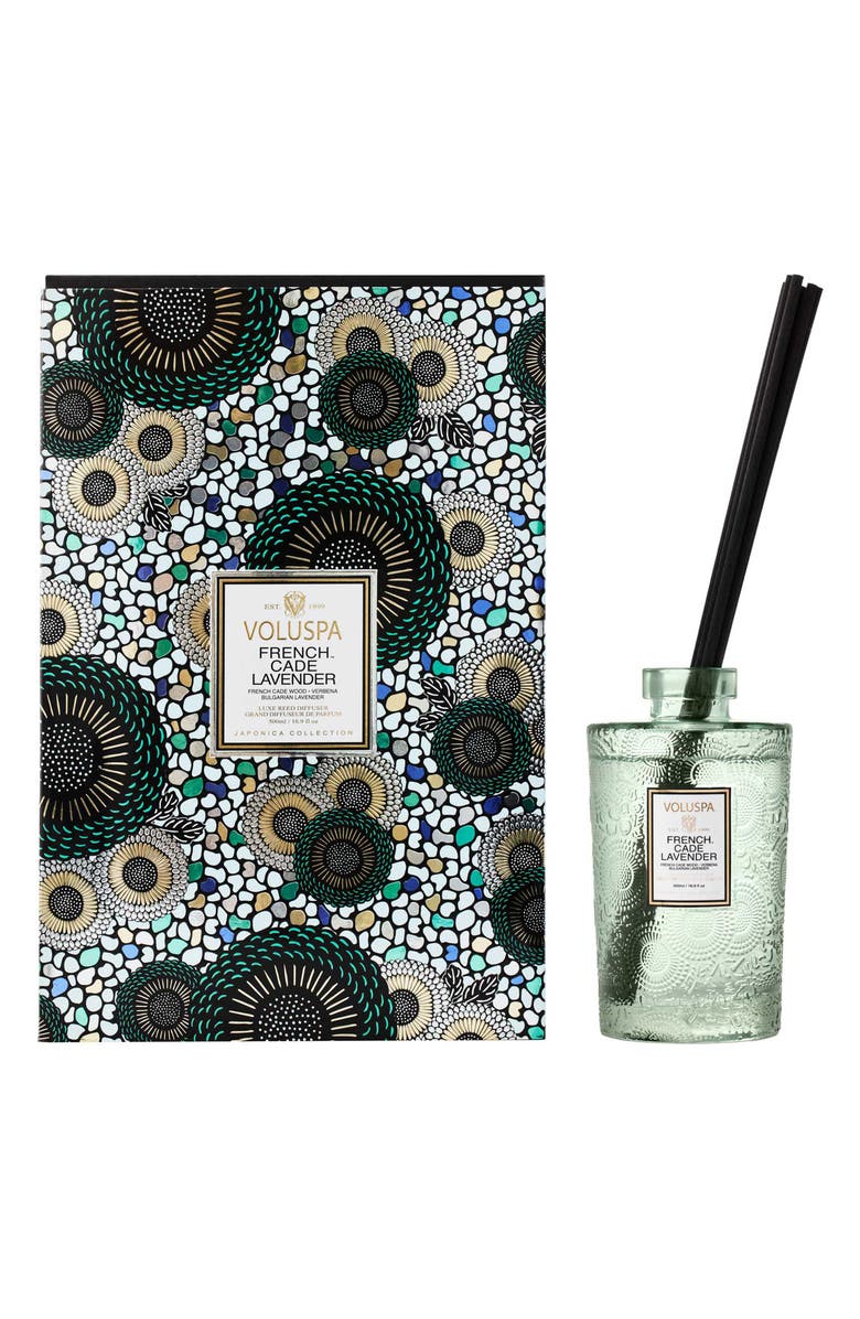 Voluspa French Cade Lavender Luxe Reed Diffuser, Alternate, color, French Cade