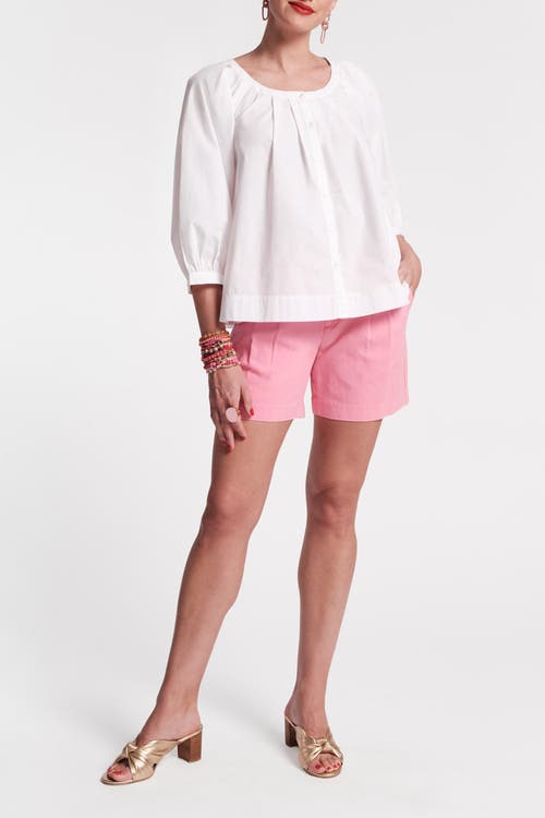 FRANCES VALENTINE FRANCES VALENTINE ZOE TOP SUN FLORAL COTTON POPLIN