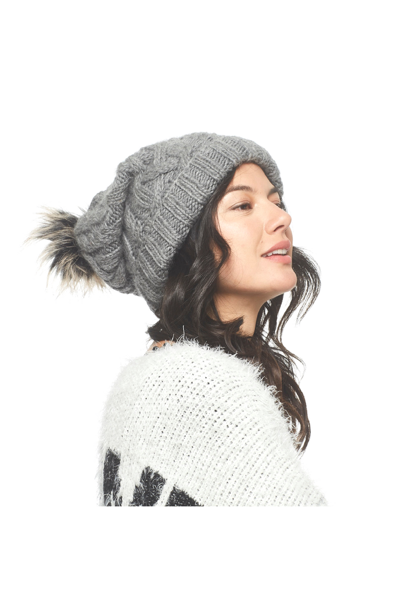 Nirvanna Designs Sugar Sugar Slouch, Alternate, color, Black