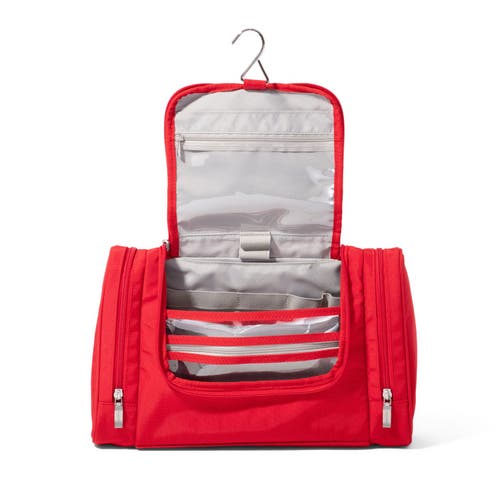 Baggallini Travel Toiletry Kit Cosmetic Bag In Red
