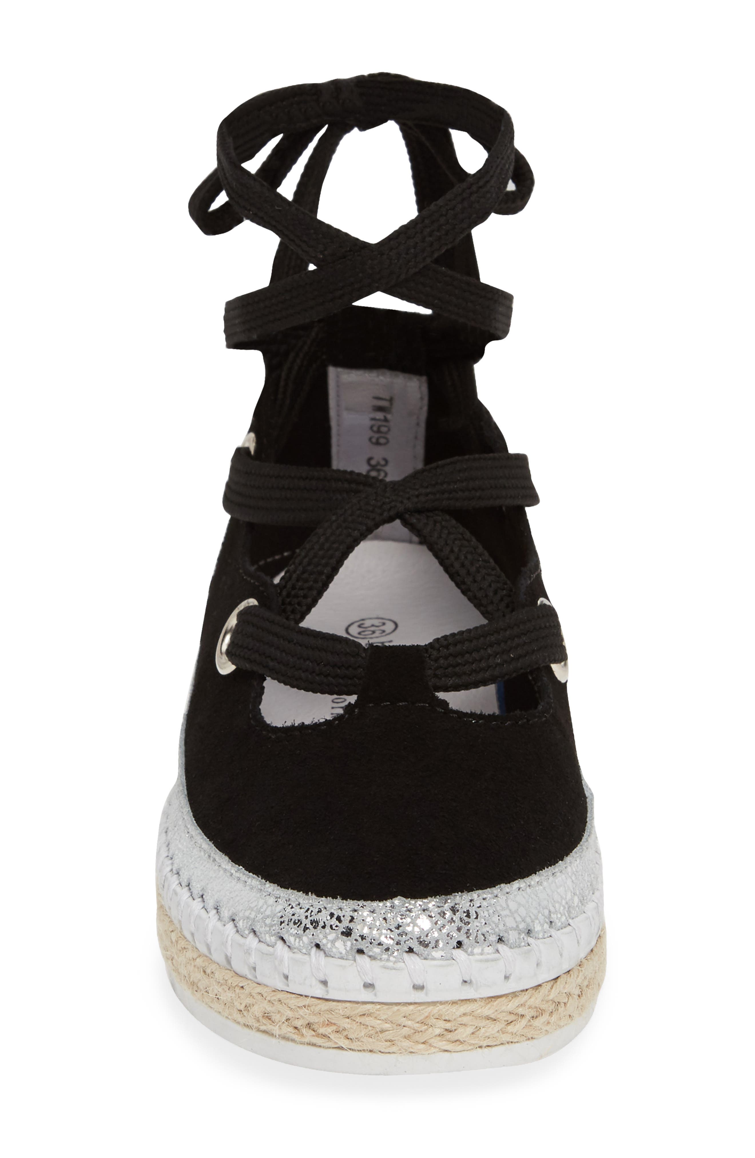 bernie mev. TW189 Lace-Up Flat, Alternate, color, 