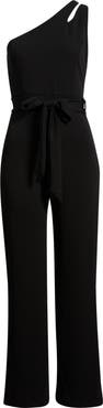NIKKI LUND Harlow One-Shoulder Jumpsuit