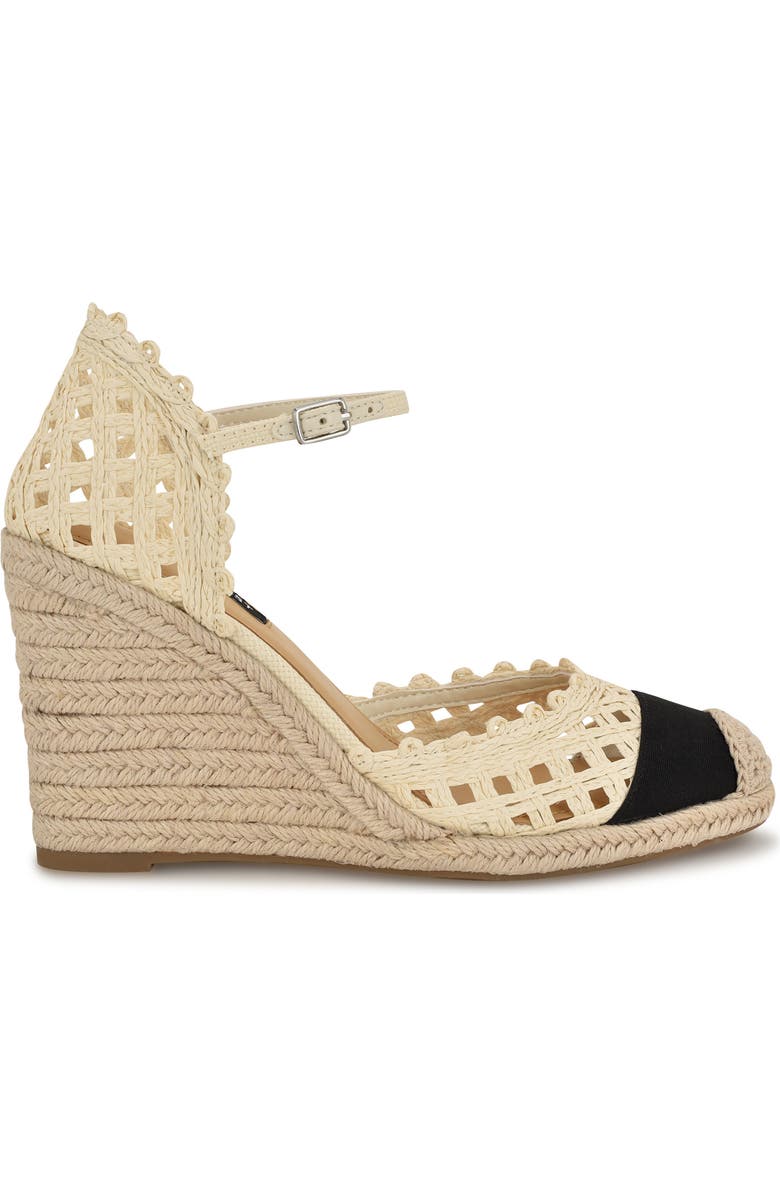 Nine West Mckinly Ankle Strap Wedge Sandal, Main, color,