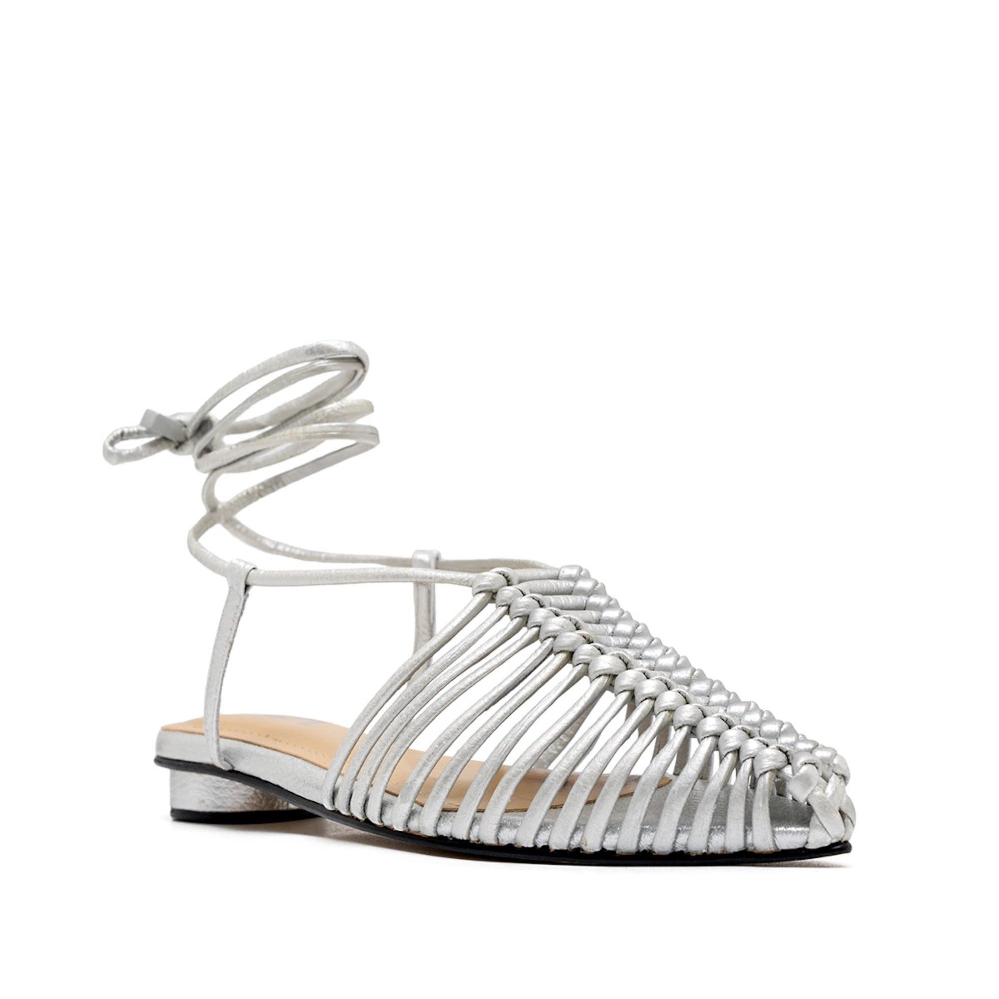 Letha Sandals, Alternate, color, Silver