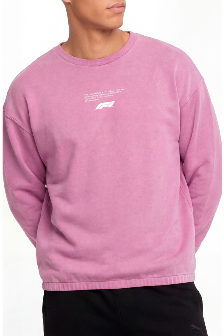 Formula 1® Sportswear Graphic Sweatshirt, Main, color, MAUVE POP