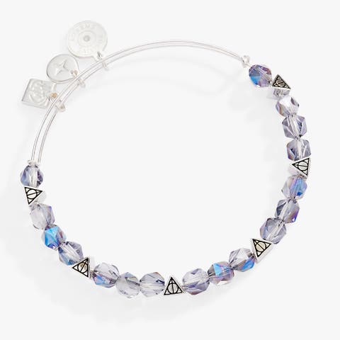 Harry Potter™ Deathly Hallows Beaded Bangle Bracelet