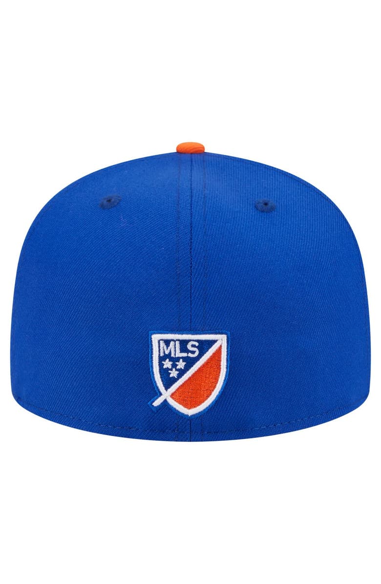 New Era Men's New Era Blue FC Cincinnati 2025 Kickoff 59FIFTY Fitted Hat, Alternate, color, Blue