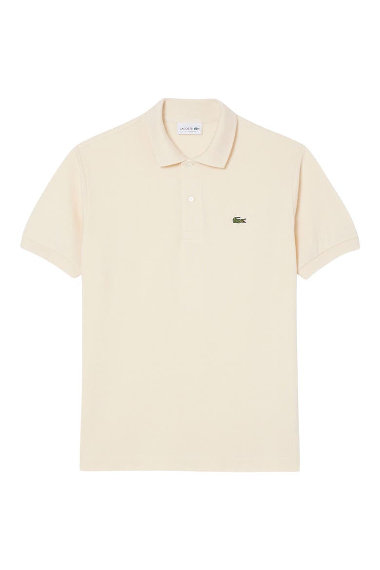 Regular Fit Piqué Polo, Alternate, color, NATURAL