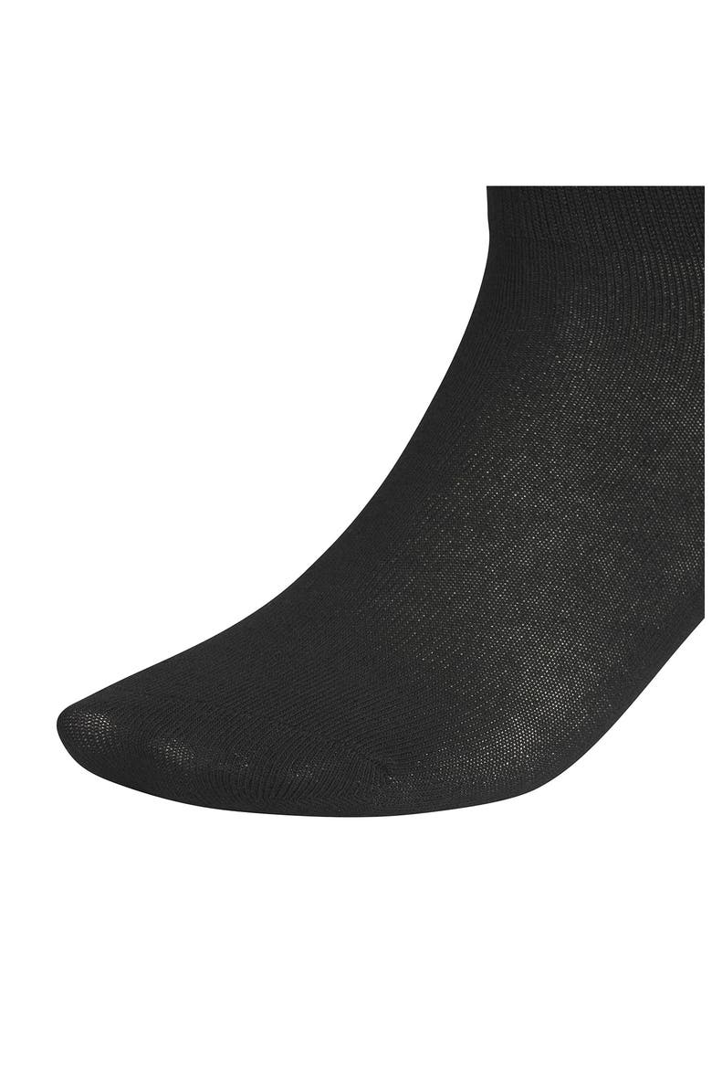 Luna Assorted 3-Pack Ankle Socks, Alternate, color, BLACK