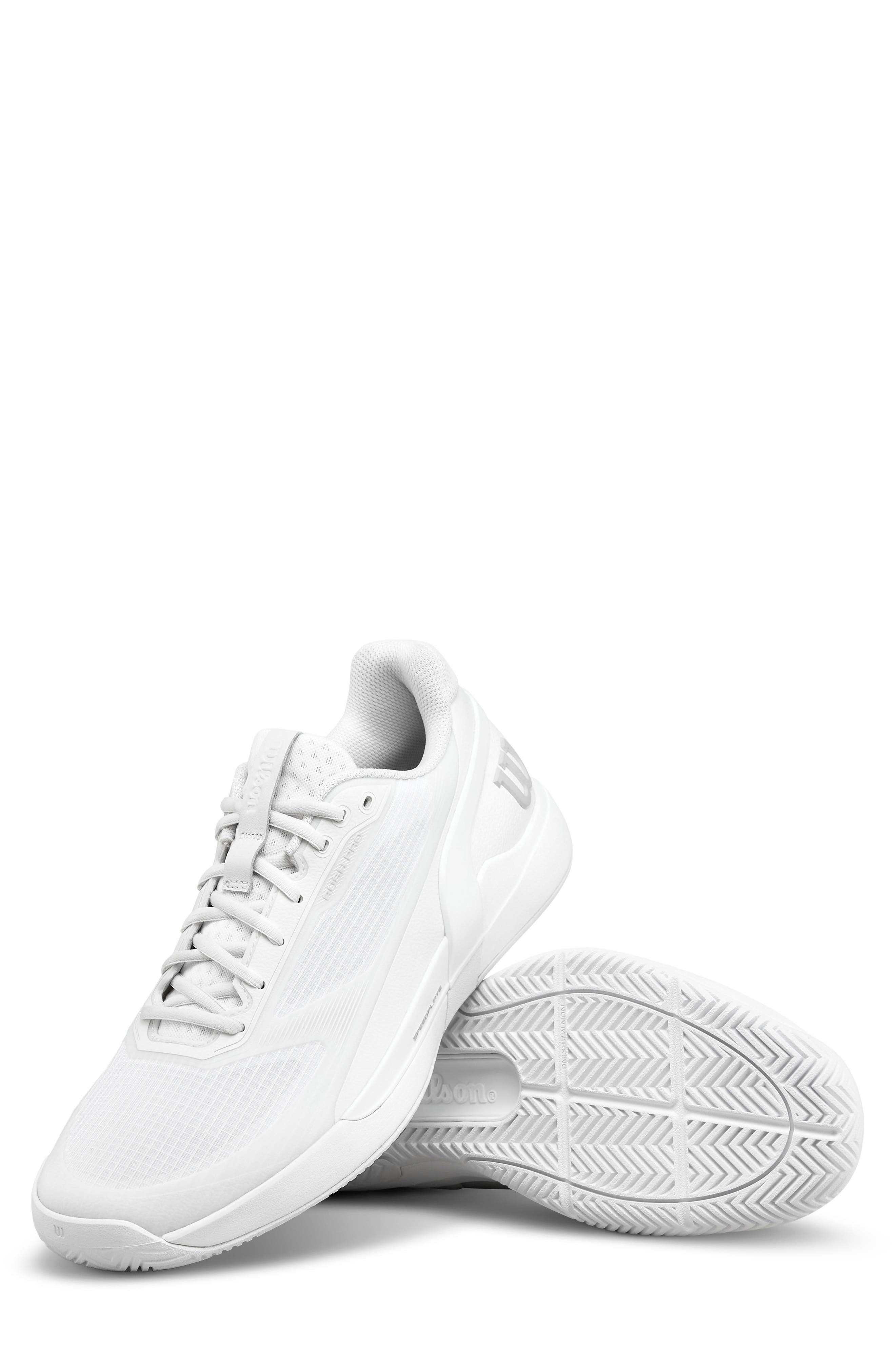 Rush Tour 5 Tennis Sneaker, Alternate, color, WHITE / WHITE / WHITE