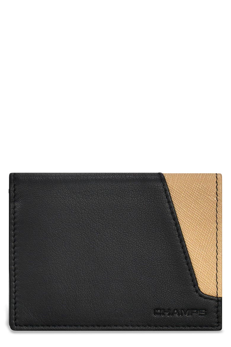 Iconic Cardholder, Main, color, BLACK/ IVORY