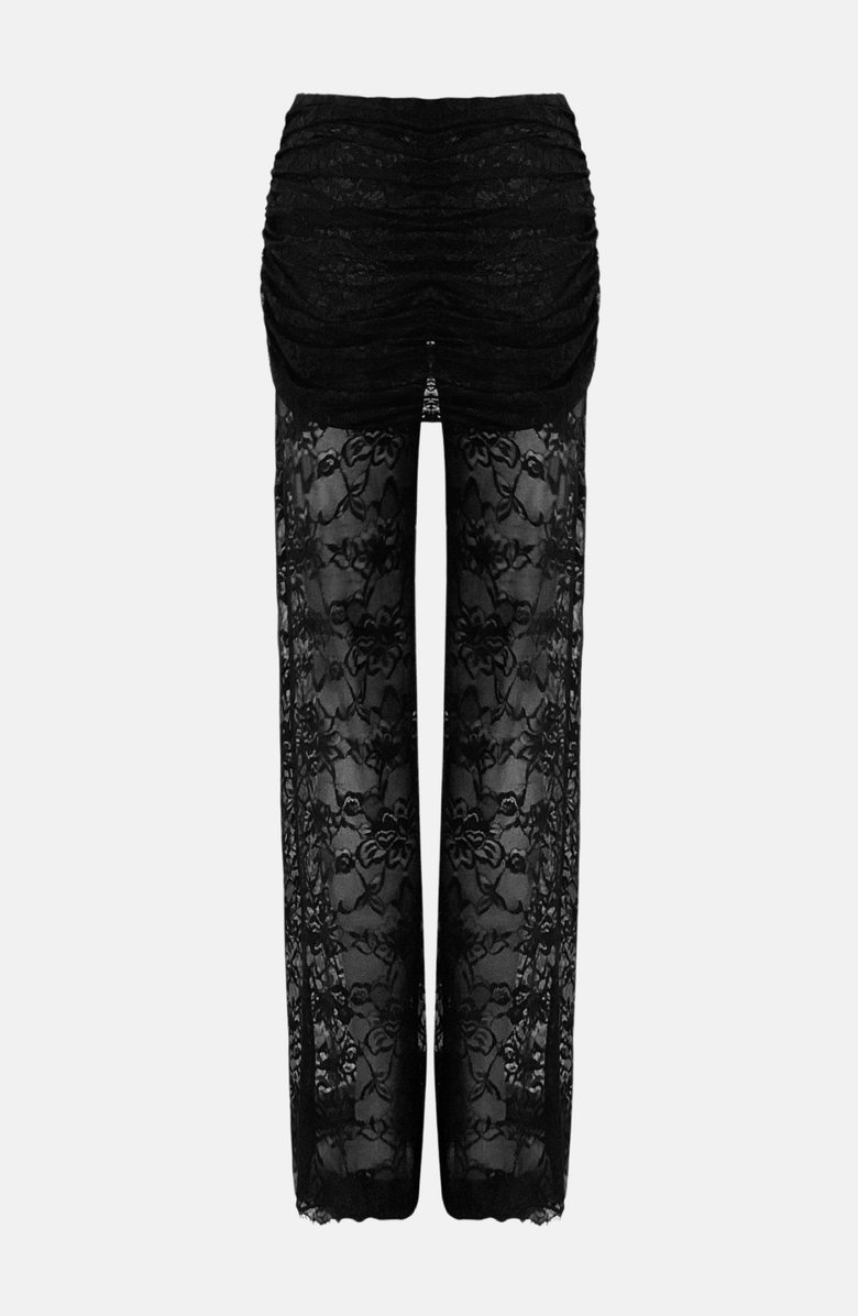 OW Collection SELAH Lace Pants, Alternate, color, Black