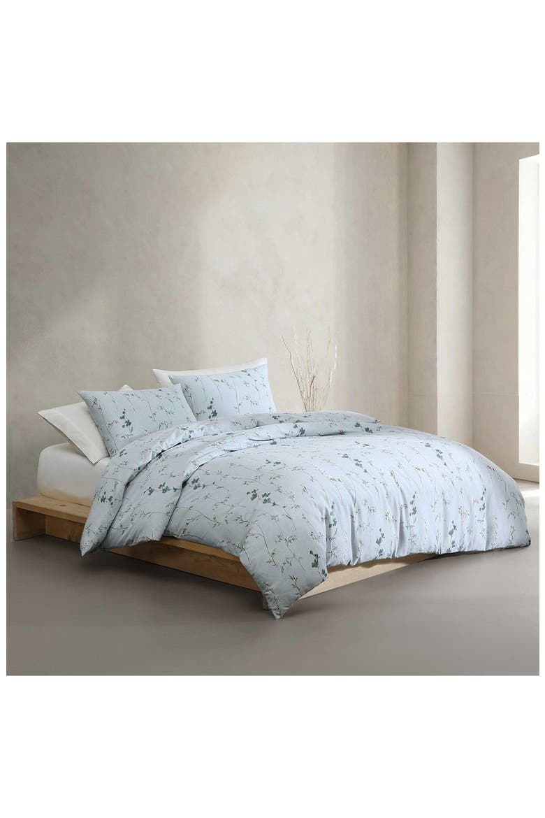 Wildflower Duvet Set, Alternate, color, LIGHT / MEDIUM BLUE