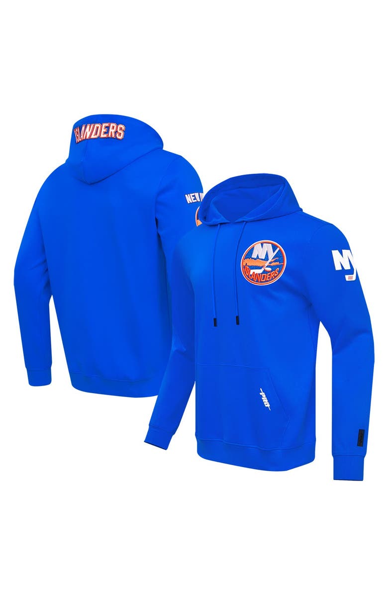 PRO STANDARD Men's Pro Standard Royal New York Islanders Classic Pullover Hoodie, Alternate, color, 