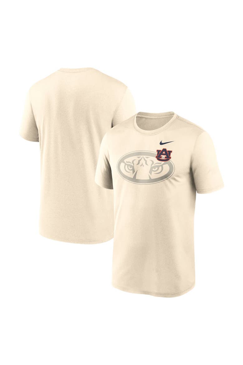 Men's Nike Natural Auburn Tigers Campus Shadow Legend Dri-FIT T-Shirt, Alternate, color, Natural