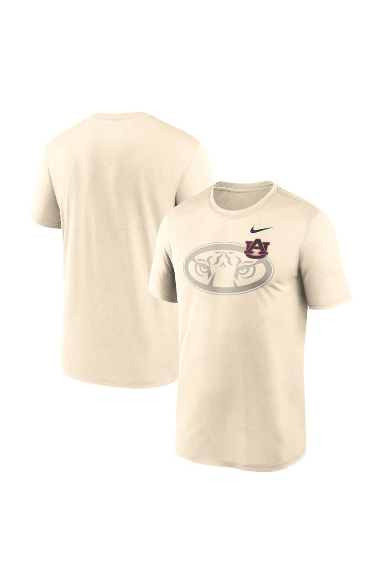Nike Men's Nike Natural Auburn Tigers Campus Shadow Legend Dri-FIT T-Shirt, Alternate, color, Natural
