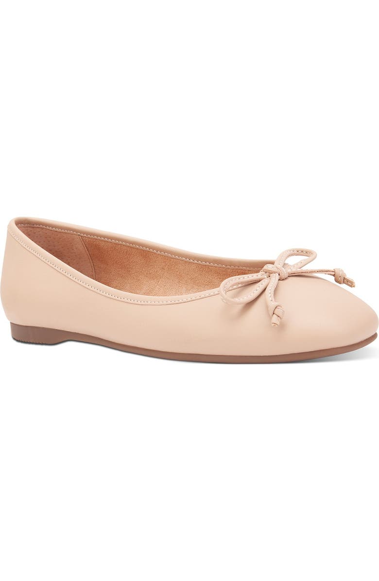 Me Too Hilly Leather Ballet Flat, Main, color,