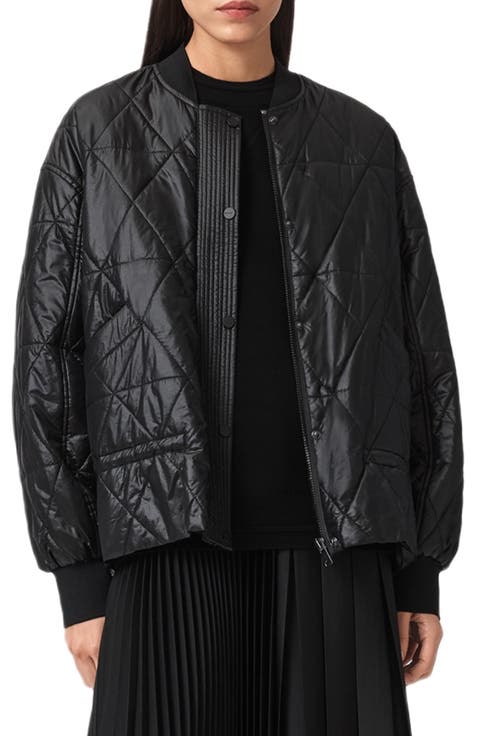 Alii Quilted Bomber Jacket