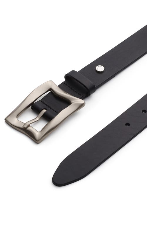 Rag & Bone Waverly Leather Belt In Brown