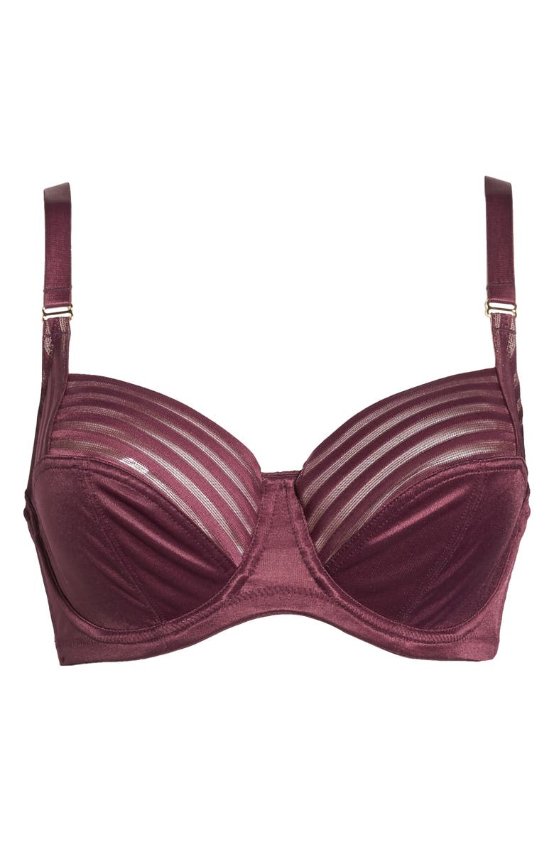 Panache Etta Underwire Balconette Bra, Alternate, color, 