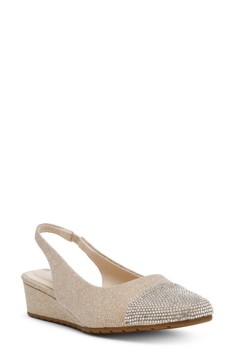 Monica Slingback Wedge Heel (Women)