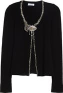 Rabanne Embellished Cutaway Cardigan