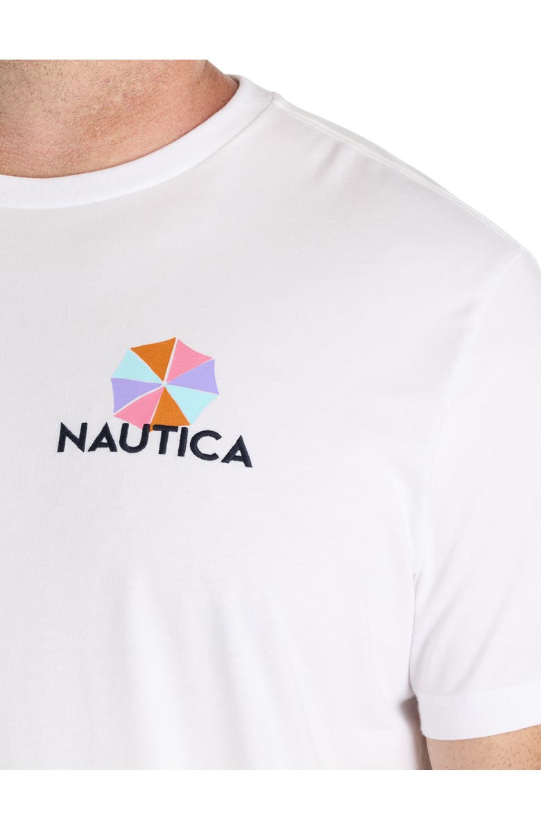 Nautica Big & Tall Keep Calm Graphic Tee, Alternate, color, Bright White