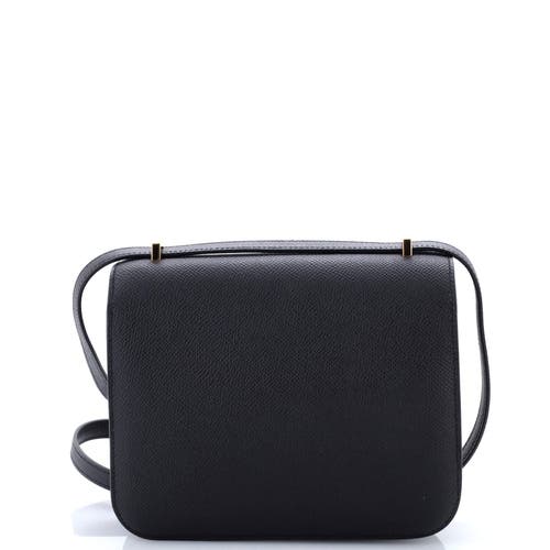 Pre-owned Hermes Hermes Constance Nm Bag Epsom 18 In Black