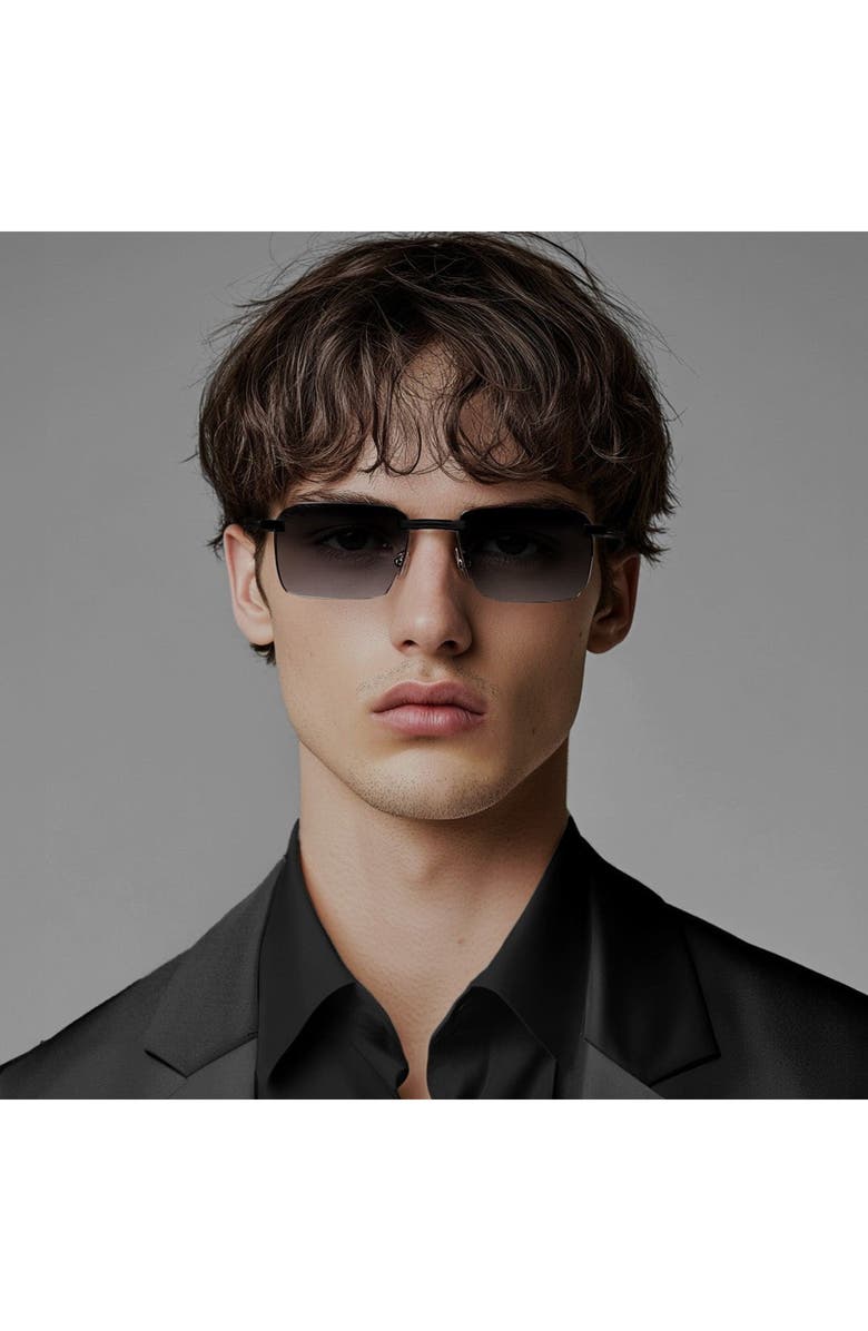 Blvck Paris Blvck Shades Sunglasses, Alternate, color, Brown