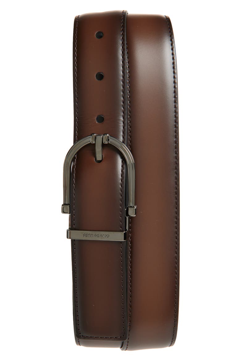 Paloma Leather Belt, Main, color, T.MORO NERO