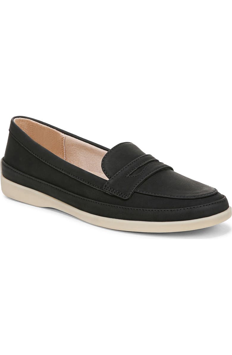 LifeStride Malta Penny Loafer, Main, color, Black/ White