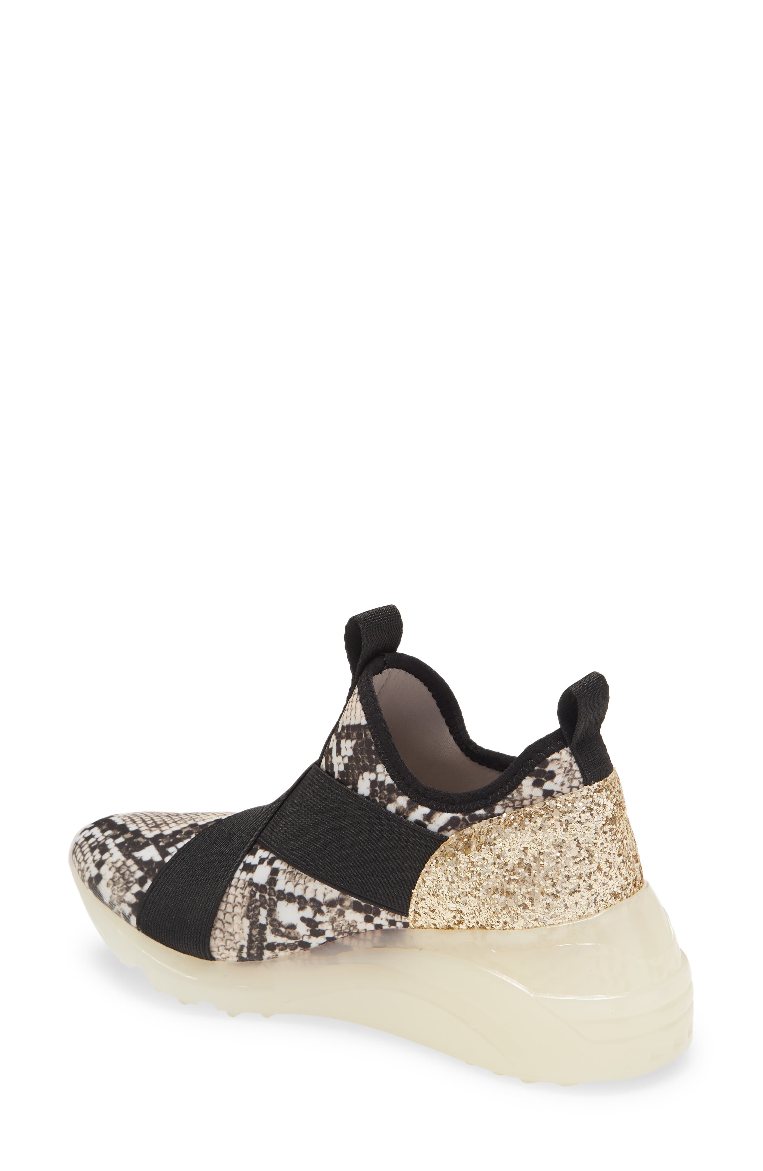 Cryme Slip-On Sneaker, Alternate, color, NATURAL SNAKE PRINT