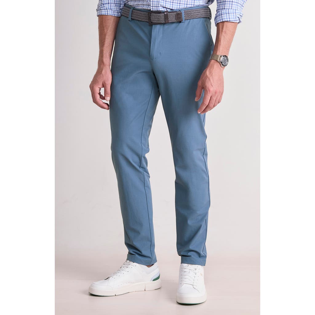 Vineyard Vines On-the-go Slim Fit Performance Pants In Blue