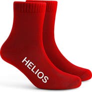 HELIOS THE HEATED COAT Thermal Retaining Wool Blend Crew Socks