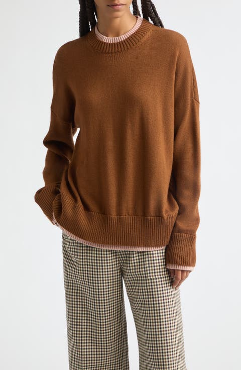 Merino Wool Crewneck Sweater