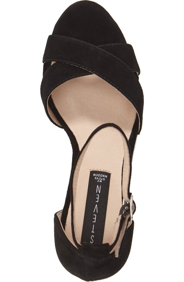 Steven New York Steven by Steve Madden 'Voomme' Ankle Strap Sandal, Alternate, color,